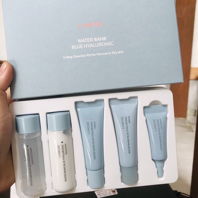 Bộ Kit Laneige cấp ẩm Water Bank Mẫu mới nhất