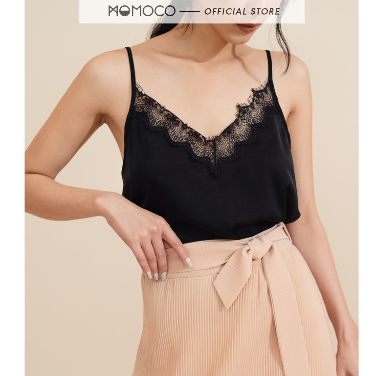 Áo Hai Dây MOMOCO Phối Ren Cá Tính Trẻ Trung M2729