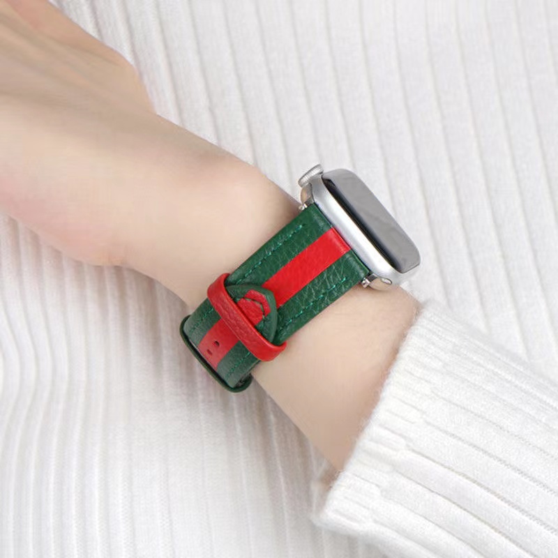 Dây Da Mềm Thoáng Khí Cho Đồng Hồ Thông Minh apple watch 41mm 45mm 38mm 42mm 44mm 40mm 7 se 6 5 4 3 2 1