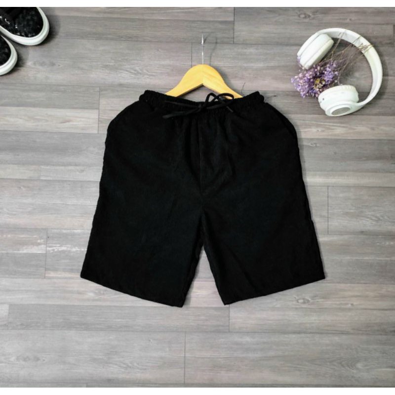 Quần short kaki unisex nam nữ lưng thun co giãn thoáng mát, mẫu quần short hè mới