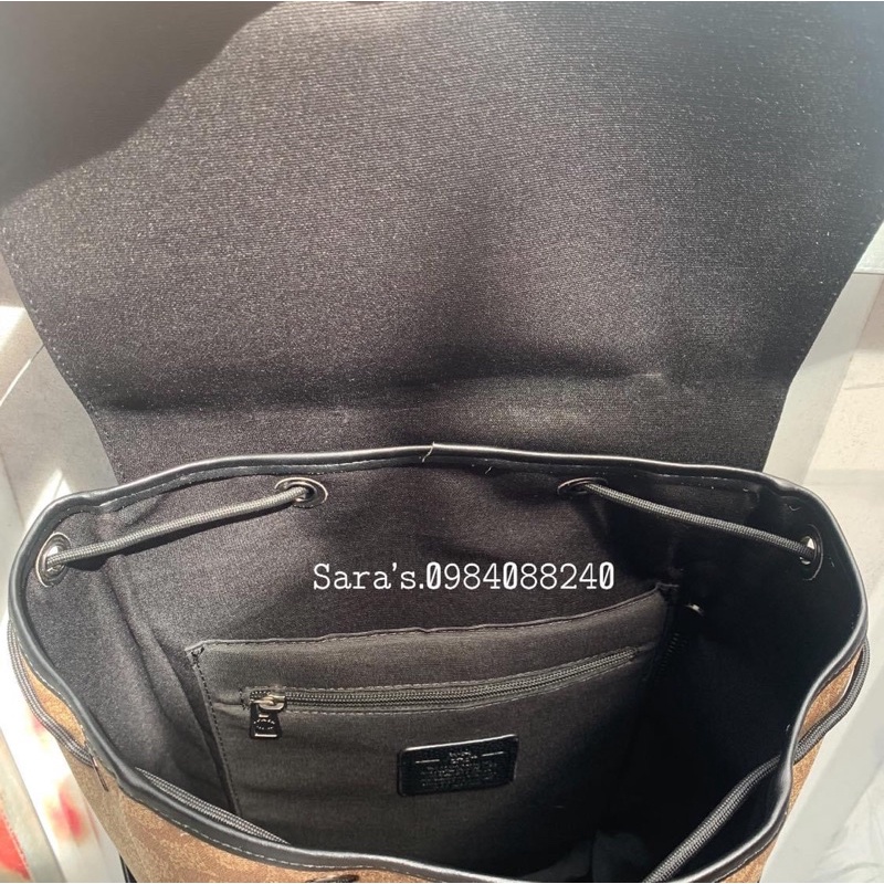 Sẵn sale ❗Balo Coach X Jean canvas khủng long C5419