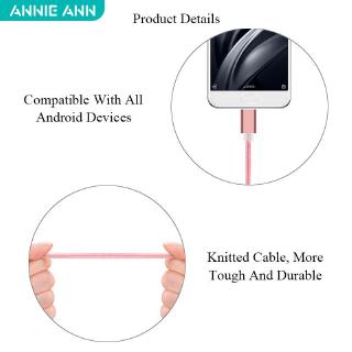 Dây cáp sạc nhanh dài 3m bọc nhựa cho Android