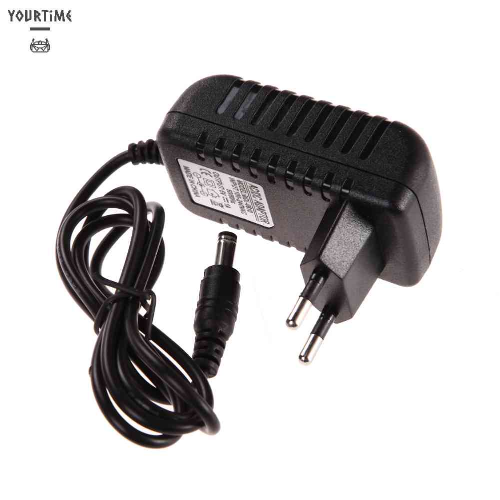 Phích Cắm Sạc EU AC 100-240V DC 5.5X2.5Mm 6V 1A 1000mA