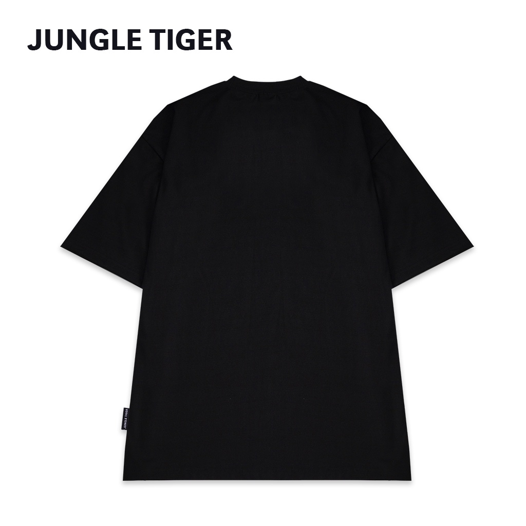 Áo Thun Nam Nữ Unisex JUNGLE TIGER áo phông Basic Tee Tay Lỡ Tigerstyle oversize form rộng