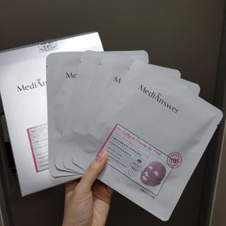 Mặt nạ thạch collagen hoa hồng damas MEDIANSWER