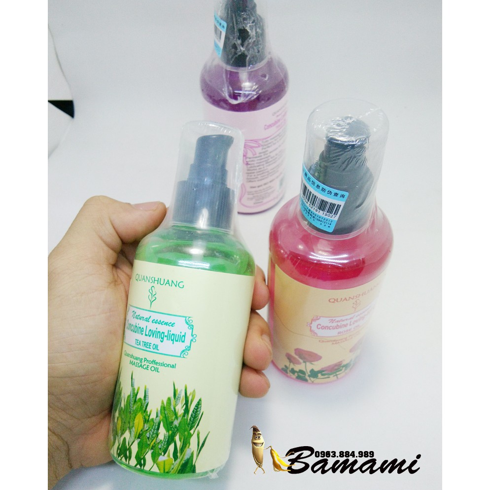 Dầu massage MSS.01 body hương trà xanh