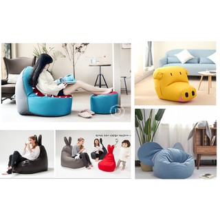 Vỏ ghế lười hình hoạt hình :chuột micky, thỏ teppy, baby shark. Nếu bạn thay áo vỏ hoặc e ngại vận chuyển cồng cềnh