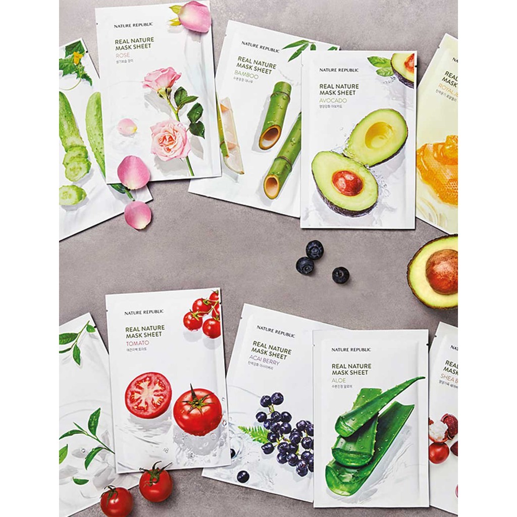 Mặt Nạ Nature Republic Real Natrure Mask Sheet