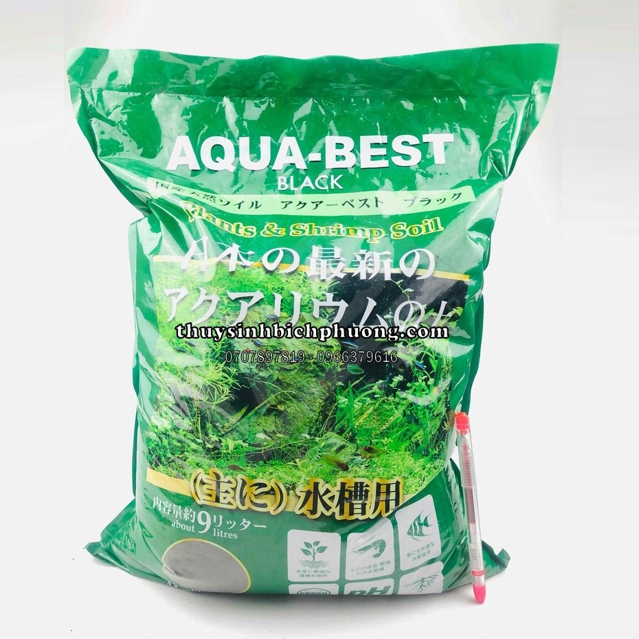 PHÂN NỀN AQUA BEST 9 LÍT - ĐẤT NỀN CHO HỒ CÁ THỦY SINH