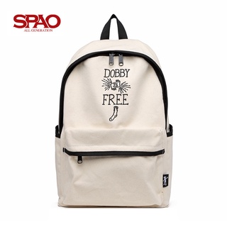 Hàn quốc spao harry potter dobby joint ba lô ba lô túi vải túi học sinh