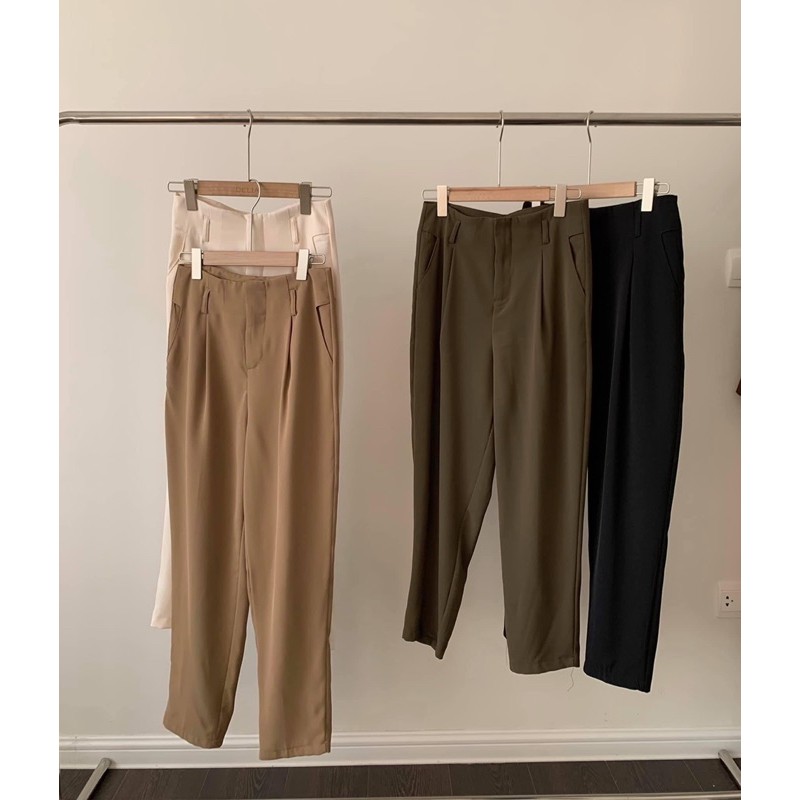 602-1 QUẦN VẢI BAGGY KHUY CÀI TÚI VÁT
