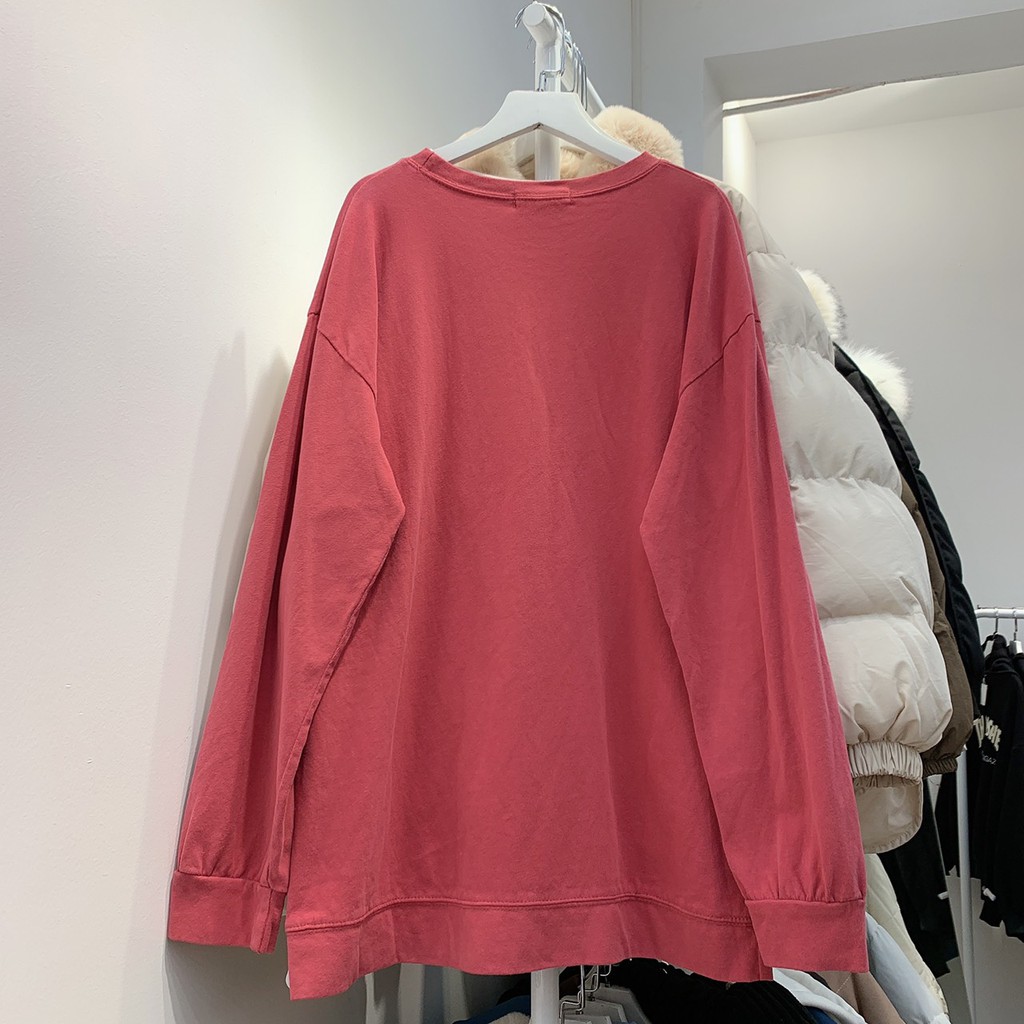 2012014 Áo nỉ tăm oversize - áo pull nỉ tăm ulzzang phù hợp thu đông | BigBuy360 - bigbuy360.vn