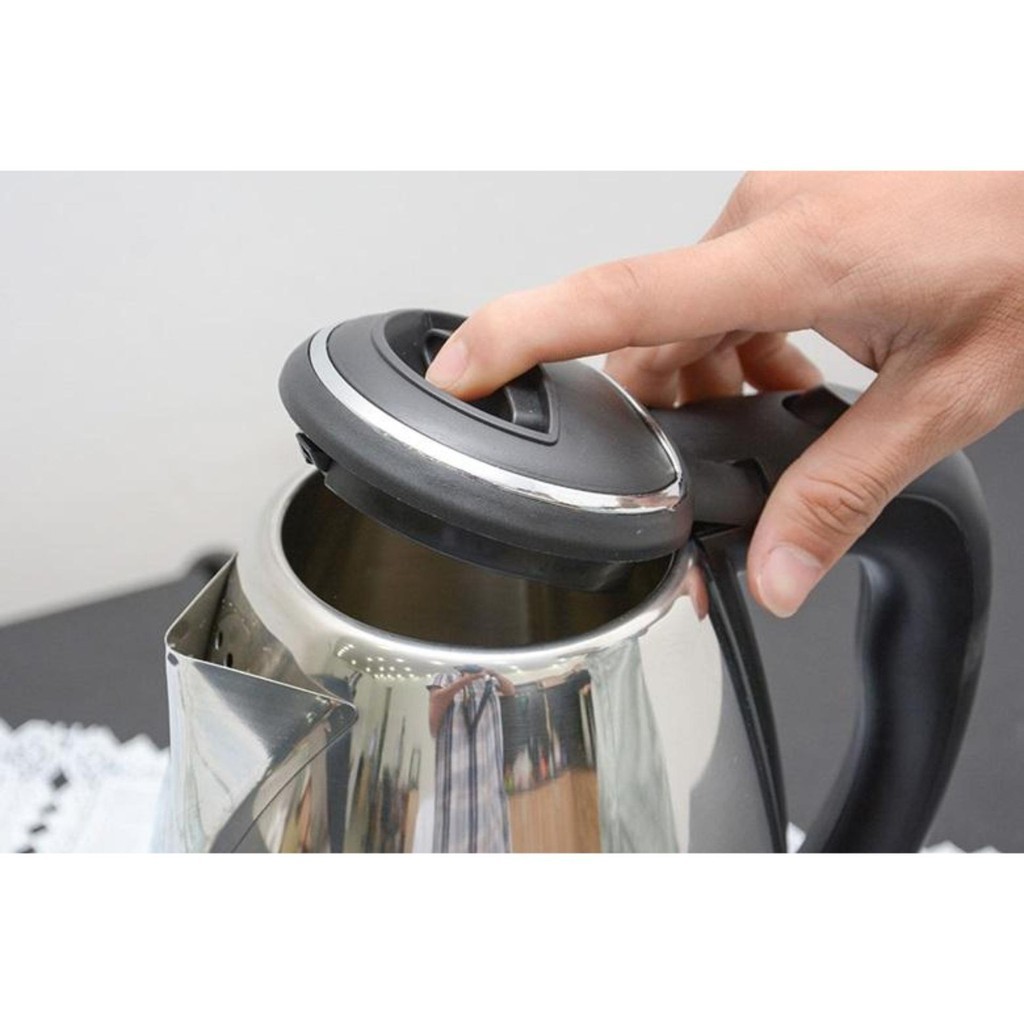 [ Giá SIÊU RẺ ] ẤM SIÊU TỐC INOX 1.8L CAO CẤP ĐUN NƯỚC ĐẠT CHUẨN