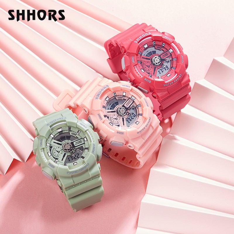 Đồng Hồ Thể Thao Unisex SHHORS Phong Cách Sport 692E Chạy Kim và mặt số. | BigBuy360 - bigbuy360.vn