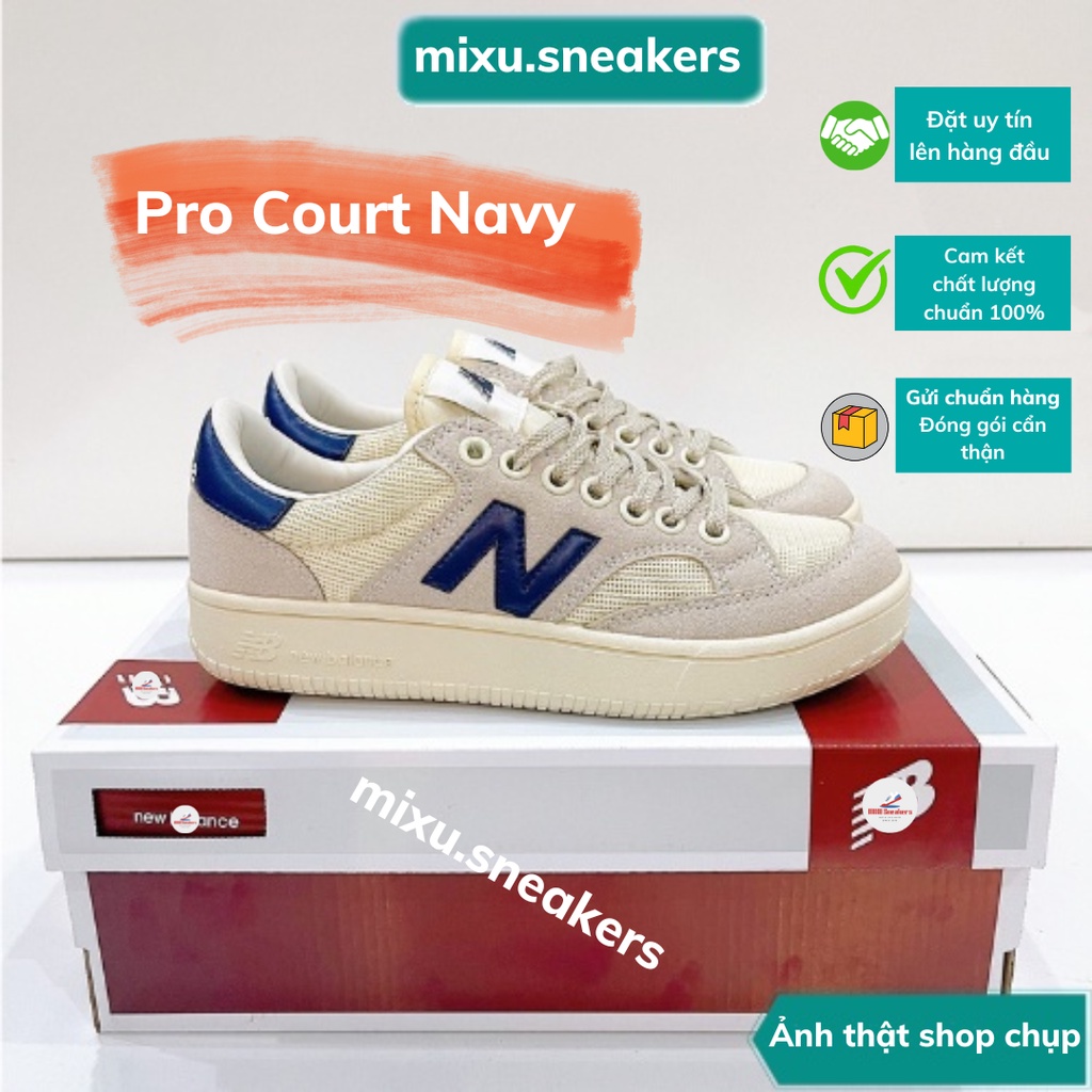 {Sẵn-Like Au} Giày NB Pro màu Navy bản chuẩn đẹp nhất ( ảnh thật shop chụp ) - Sz nam nữ 35-43
