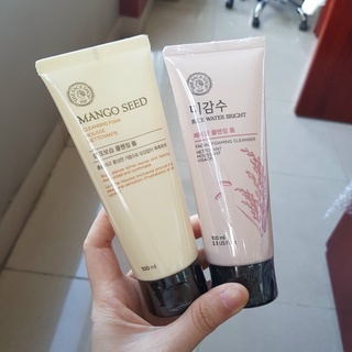 Sữa rửa mặt gạo The Face Shop Rice Water Bright Cleansing Foam (100ml)
