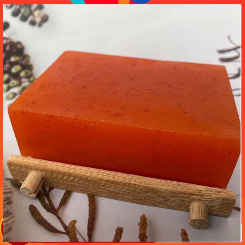 [Free ship]Xà Bông Bồ Hòn Hanmade Saffron-Hoa Hồng_130gr | BigBuy360 - bigbuy360.vn