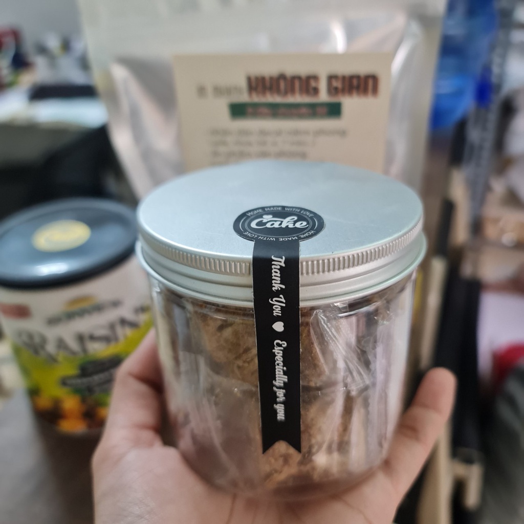 Set 100 tem dán "Homemade Especially For You"  dùng niêm hộp bánh, trà, mứt, hộp quà - meanche nhận in theo Yêu cầu