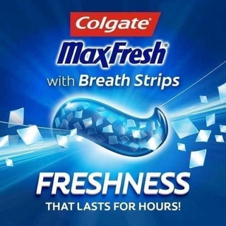 Kem đánh răng colgate max fresh with breath strips 215g