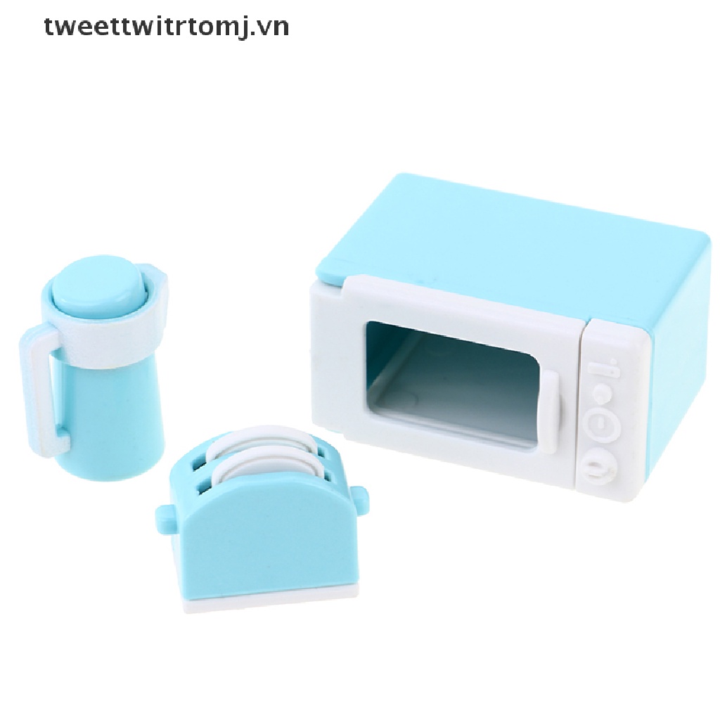 1 Bộ Dụng Cụ Nấu Ăn Bánh Mì Tỉ Lệ 1: 12 Cho Nhà Búp Bê