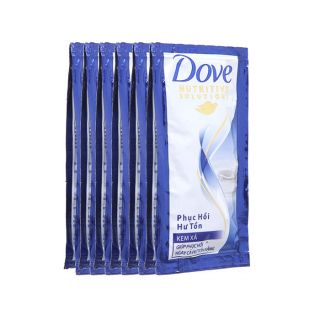 Kem xả Dove Phục hồi hư tổn 6g x 12 gói