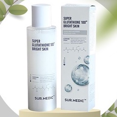 Toner Sur Medic Nước Hoa Hồng Dưỡng Trắng Da Sur.Medic+ Super Glutathione 100 Bright Skin 145ml