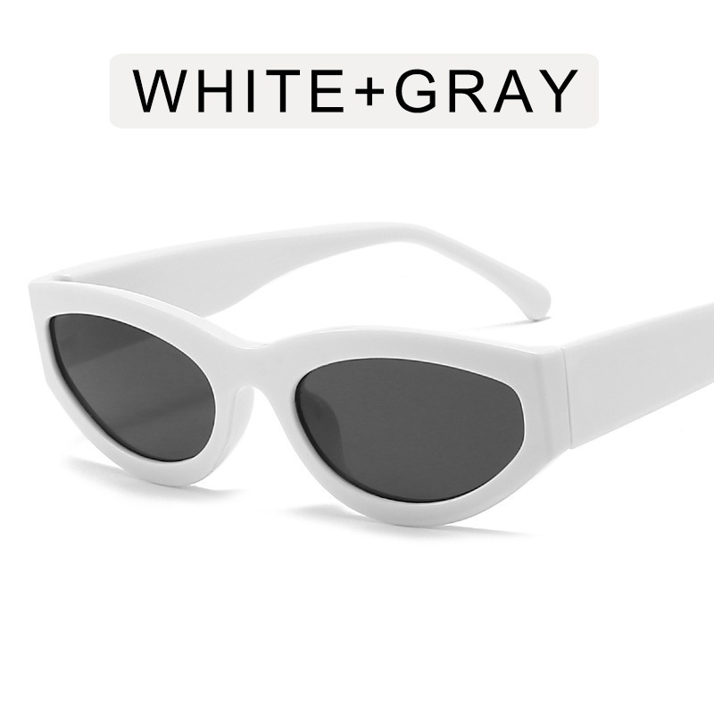 Kính Mát Thời Trang Hình Mắt Mèo Màu Kẹo Ngọt Phong Cách Phương Tây Cổ Điển