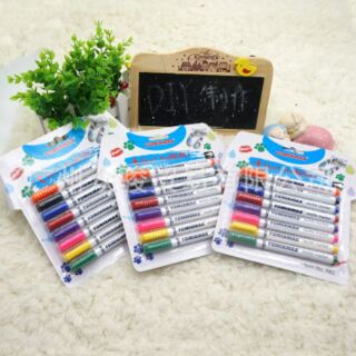 Bút viết khăn .Bút vẽ không phai.bộ 8 cây