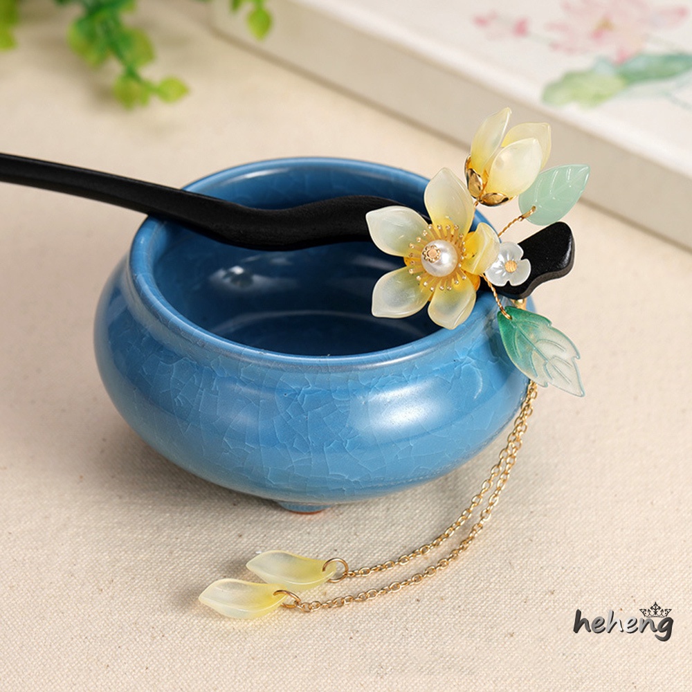 Trâm Cài Tóc Trung Hoa Bằng Gỗ Không Gây Dị Ứng