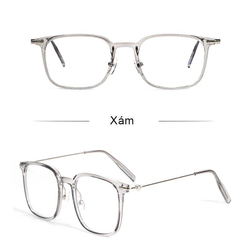 LUSEEN Kính đổi màu chống bức xạ chống ánh sáng xanh cho nam nữ AG2228