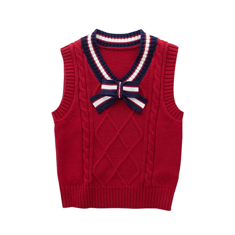 Áo Sweater Dệt Kim Thời Trang Xuân Thu Cho Bé