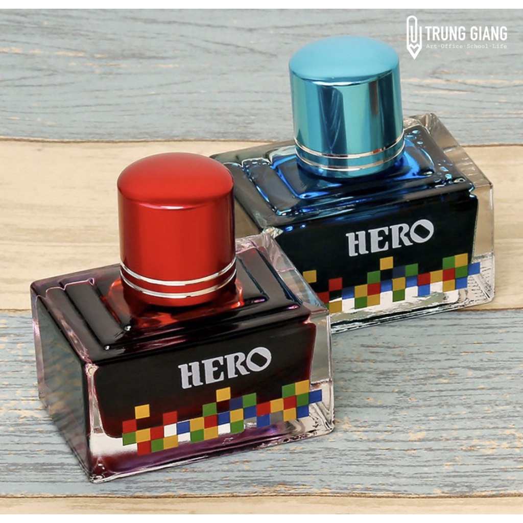 Mực Viết Máy Hero 40 ml Nhiều Màu 40ml