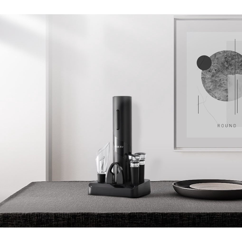 Bộ dụng cụ mở và bảo quản rượu vang Circle Joy CJ-TZ07, CJ-TZ08, CJ-TZ10