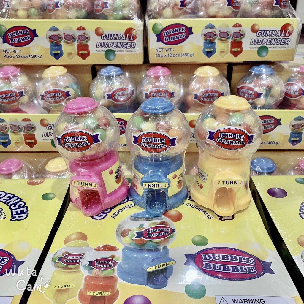 Máy bán kẹo Gumball Dubble Bubble siêu hot hit