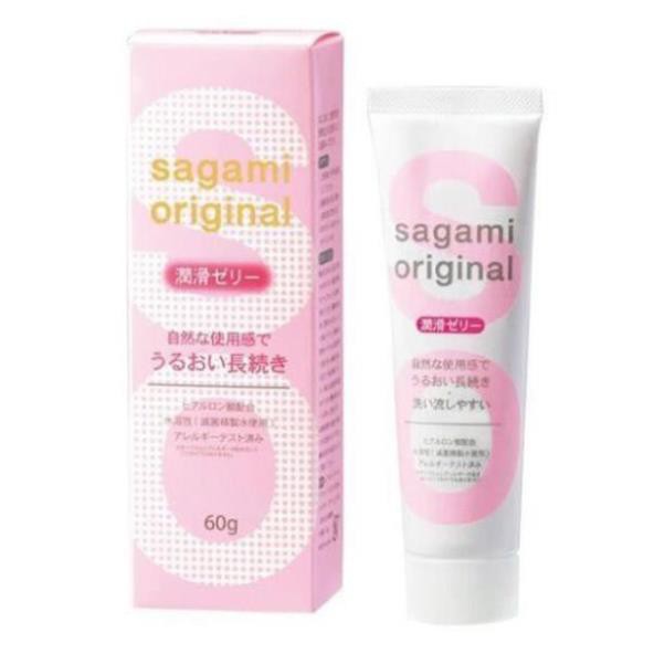 Gel bôi trơn cao cấp tạo độ ẩm tự nhiên Sagami Original [ HÀNG CHÍNH HÃNG ] , Nhật Bản 60g