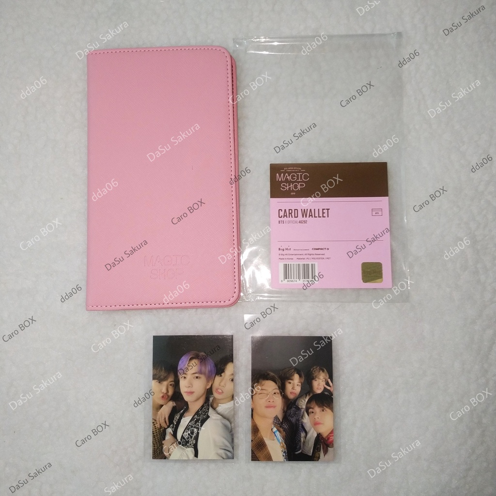 (Có Sẵn - Chính Hãng) BTS Card Wallet Fullset