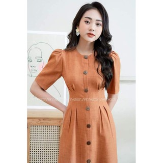 váy thiết kế cam đất