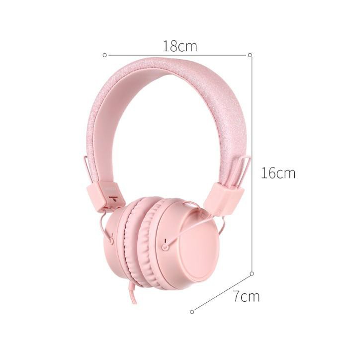 Tai Nghe Chụp Tai Miniso Có Mic Màu Hồng | BigBuy360 - bigbuy360.vn