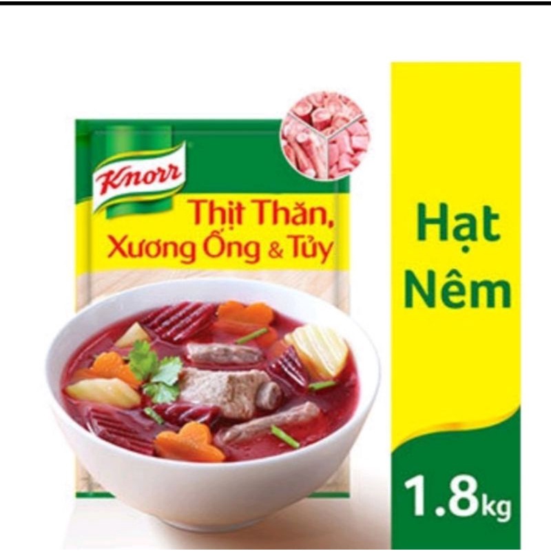 Hạt Nêm Knorr Thịt Thăn Xương Ống bịch 1,8kg