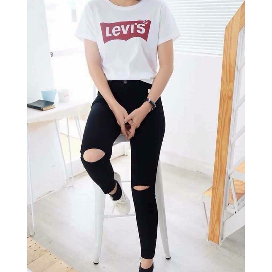 Quần skinny jean rách Topshop
