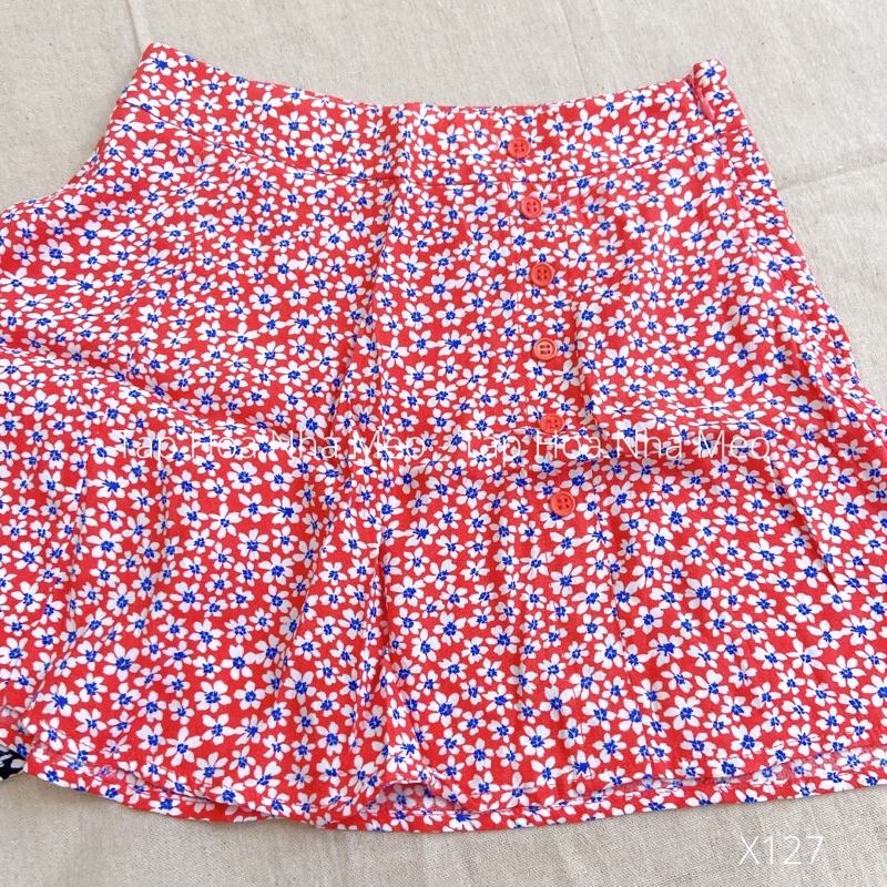 CHÂN VÁY HOA XOÈ F21 KIDS