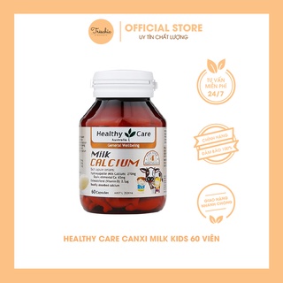 Viên Uống Healthy Care Canxi Milk Kids Bổ Sung Canxi Cho Bé 60 Viên