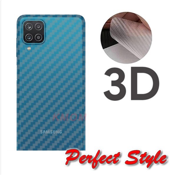 Dán Carbon mặt lưng cho Samsung Galaxy A32 4G A72 A52 A10 / A20 / A30 / A40 / A50 / M10 / Note 8/ M30/ Note 9