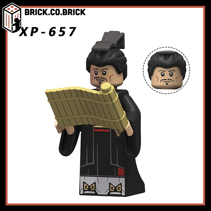 KT 1088 Minifigures đế chế nhà Tần vua Tần Thủy Hoàng và quan binh QinDynasty - Koruit- Đồ chơi lắp ráp mô hình sáng tạo