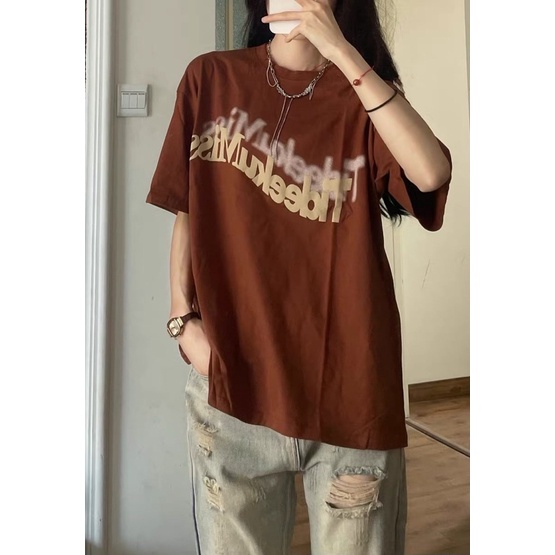 Áo Thun Cotton TIDEE Form Rộng Nam Nữ Unisex