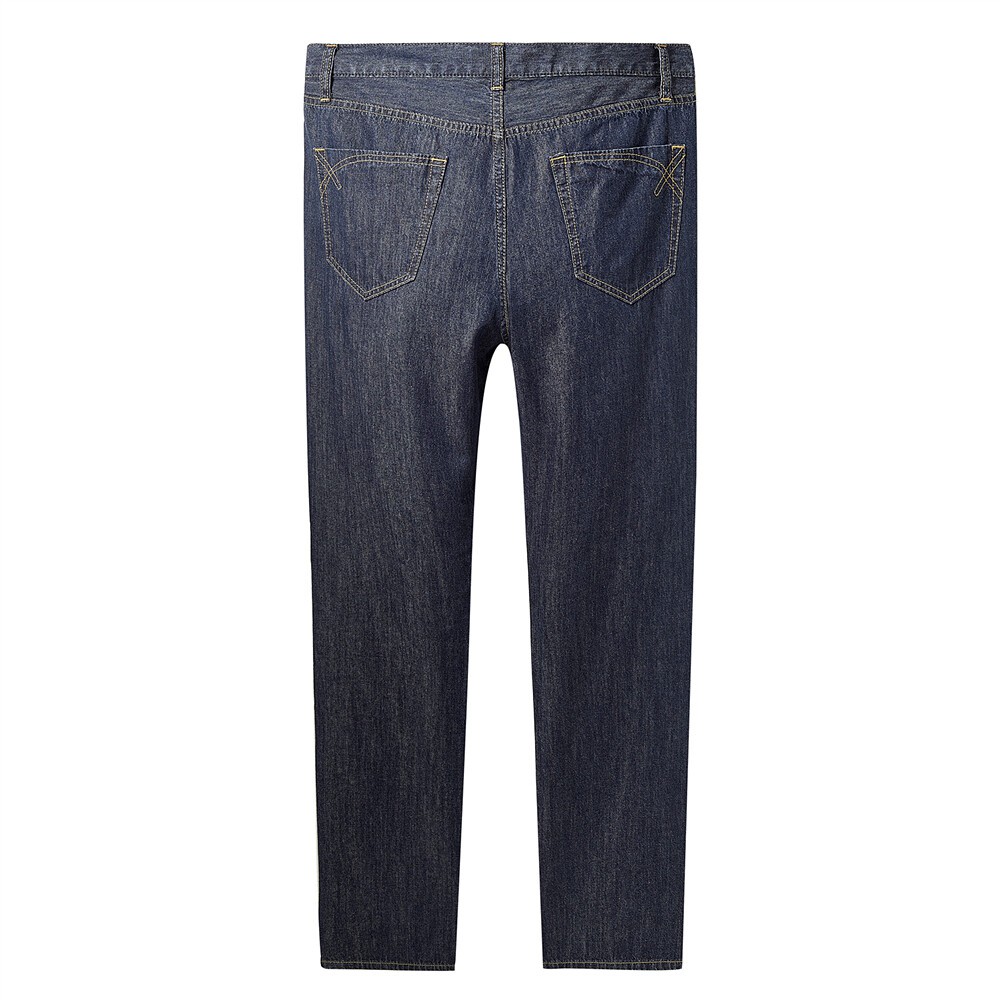 Quần Jeans Dài Nam Vải Mềm Giordano 01119011