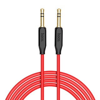 Cáp chuyển âm thanh 2 đầu 3.5 hoco upa11 dài 1m jack chuyển âm thanh 3.5mm kết nối âm thanh từ điện thoại ra loa