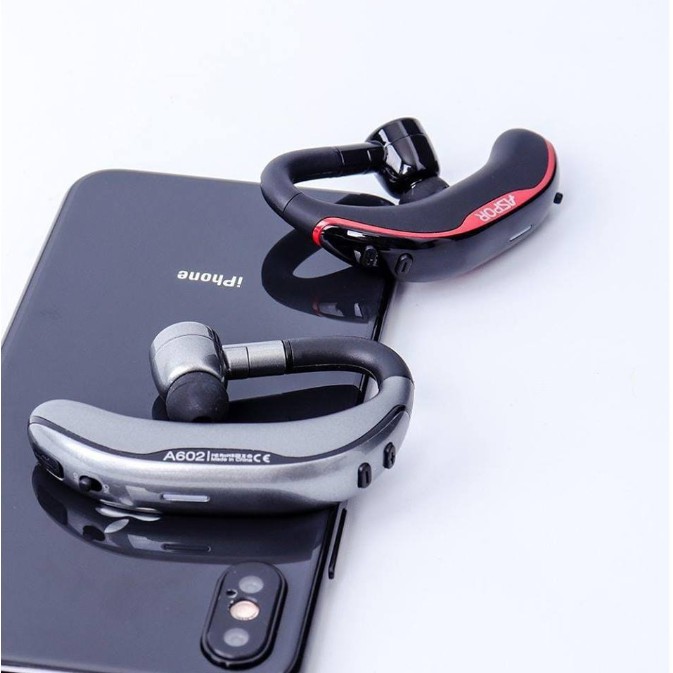 Tai Nghe Bluetooth Aspor A602 Earphone Chuyên Đàm Thoại - Chống Nhiễu - Hỗ Trợ Kết Nối Cùng Lúc 2 Máy Điện Thoại