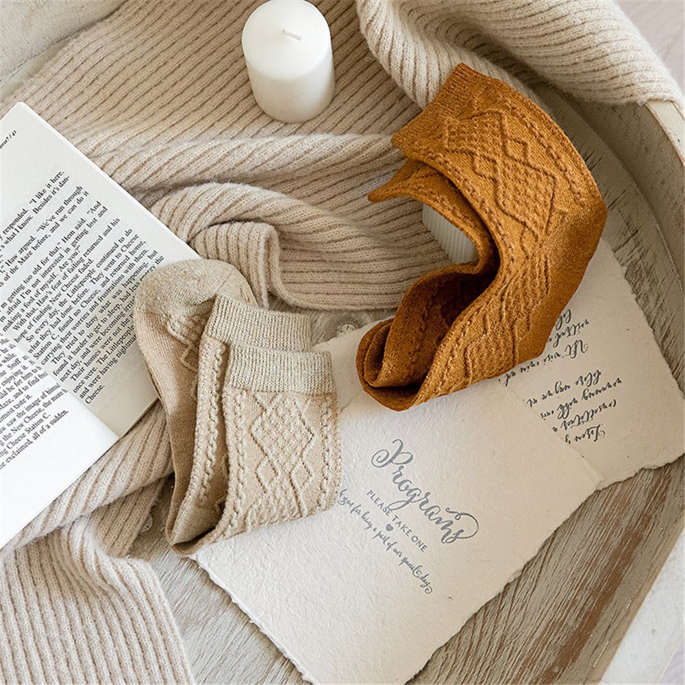 Đôi vớ dài phong cách vintage Nhật Bản MIHAN1