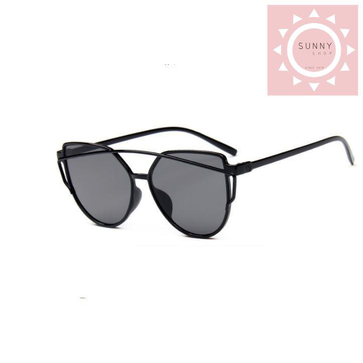 ShopSunny Kính Mắt Thời Trang Đi Biển K002 - Kính Râm Nam Nữ - K002 ( đen ) Sunny HOT